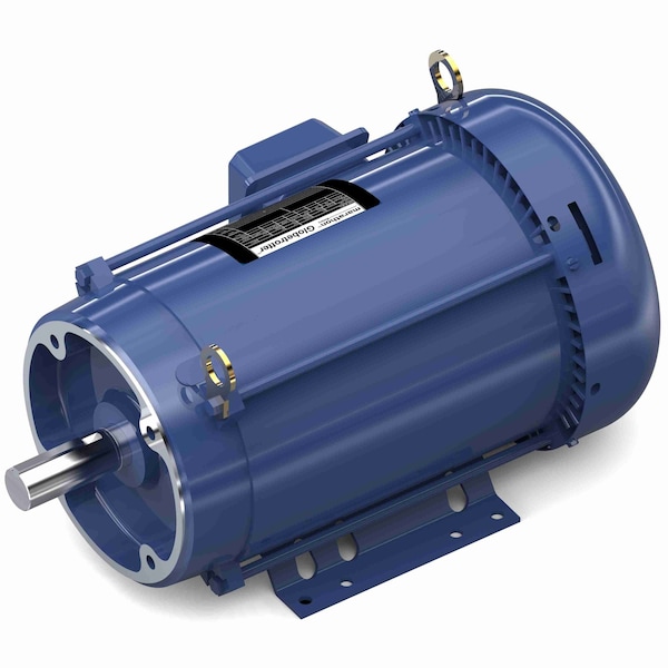 General Purpose Motor, 10 HP, 3 phase, 1200 RPM, 575 V, 256T Frame, TEFC